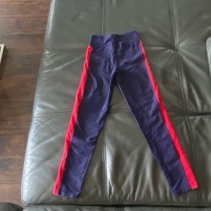 FILA leggings blue red white
